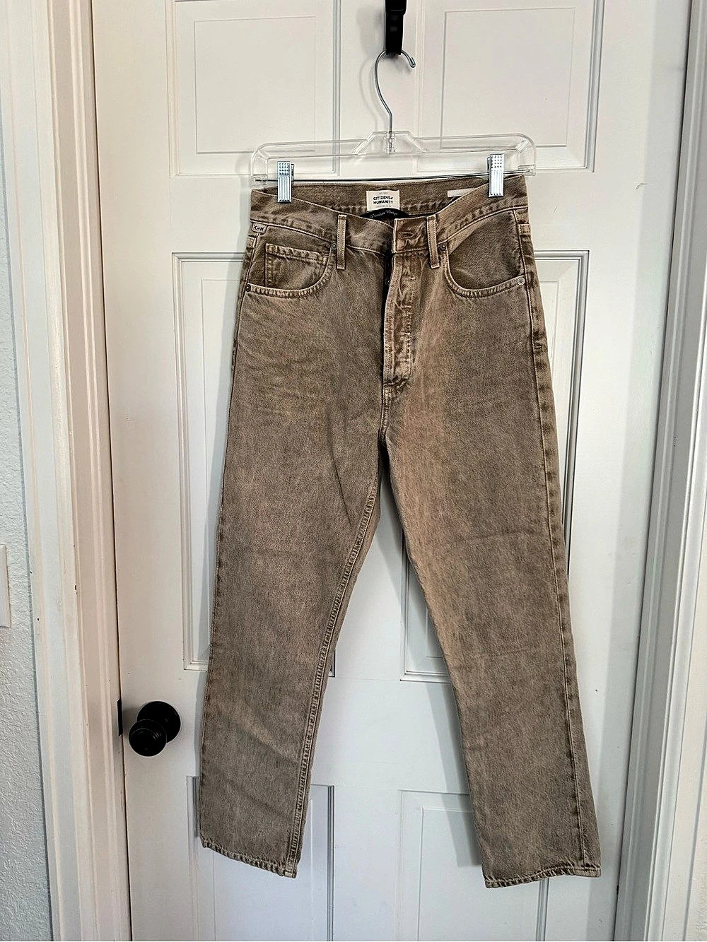 Citizens of Humanity Jolene High Rise Vintage Slim Straight Jeans Straight Leg